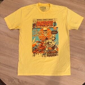 Vintage Marvel Yellow Daredevil Graphic T-Shirt
